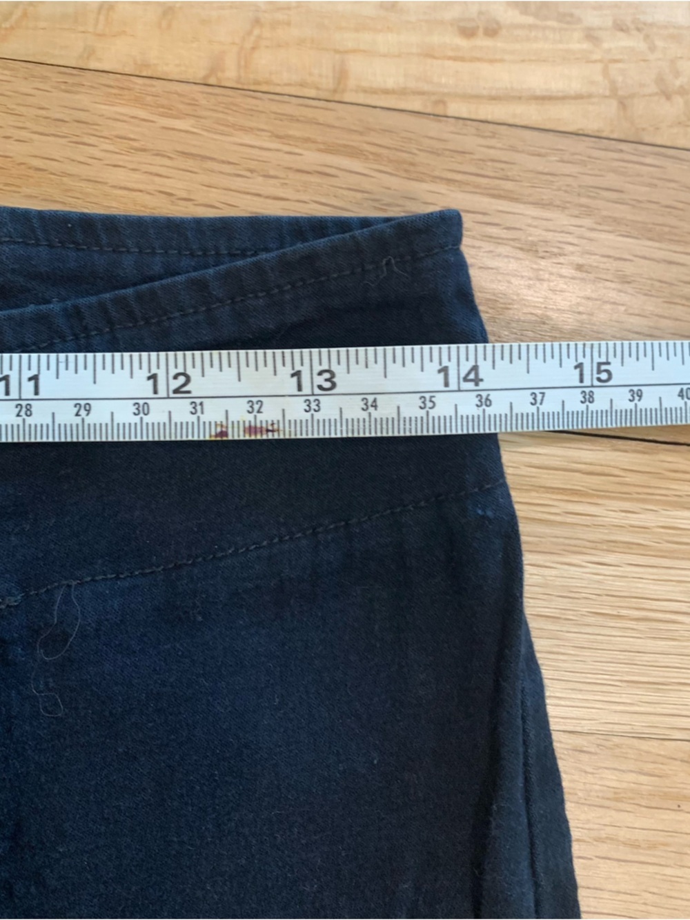 Prairie Underground Black Skinny Pants High Rise Zipper Size Small Made in USA - Picture 9 of 11